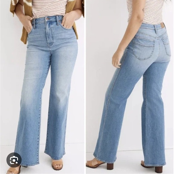 Madewell high rise flare jeans - Picture 2 of 9